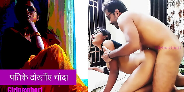 Enjoy Free Streaming Husband's Friends Fuck - Hindi Sex Story 10:24 xxx Sex Video & Movies